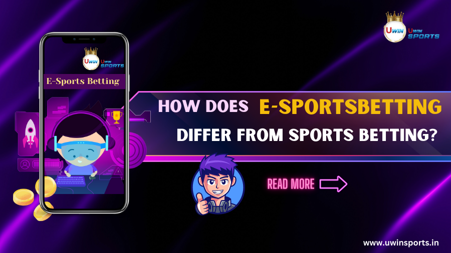 How does E &ndash; Sports Betting differ from Sports Betting?