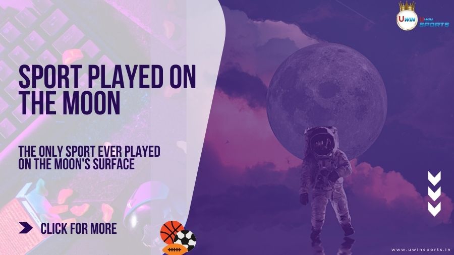 The only sport ever played on the moon&rsquo;s surface